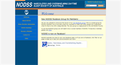 Desktop Screenshot of nodss.org.au