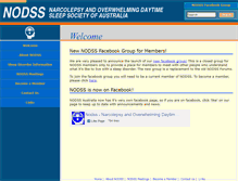Tablet Screenshot of nodss.org.au